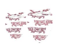 2 Pack Dog Bandana Spotted Pigs Farm Animal Girl Boy Bibs Dog Scarf Kerchief Accessories for Small Medium Large Dogs Puppy Cat Pet