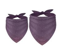 2 Pack Dog Bandana Starry Sky Girl Boy Bibs Dog Scarf Kerchief Accessories for Small Medium Large Dogs Puppy Cat Pet