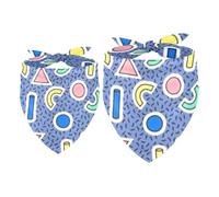 2 Pack Dog Bandana Teaching Tools Girl Boy Bibs Dog Scarf Kerchief Accessories for Small Medium Large Dogs Puppy Cat Pet