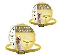 2-Pack Dog Collar Repellent: Repellent Collars for Dogs, Adjustable Water-Resistant Collar for Small Medium Large Dogs