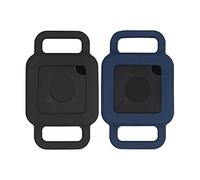 [2 Pack] Dog Collars Holder Compatible for Tile Pro (2020 & 2018) Case,Pet Id Tag Case Cover for Tile Pro Tracker,Dog Collar Attachment for Item Finder Location Tracker，Birthday Party Supplies