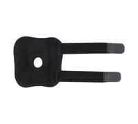 2 Pack Dog Knee Brace Adjustable Pet Leg Support with EVA Pad Spring Strap for Joint Protection Wound Care for Small Medium Large Dogs Black S/M/L