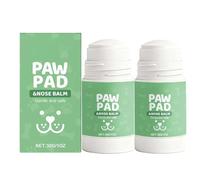 2 Pack Dog Paw Balm & Nose Protector Stick | Lick-Safe Moisturizer for Dry Cracked Pads | Professional Pet Paw Care for Dogs & Cats - Home & Travel Duo