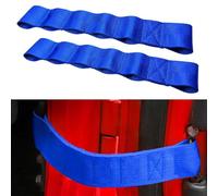 2 Pack Door Check Strap for Jeep For Wrangler TJ JK JKU For JL For JLU Fits 1995 Through 2021 Models Reinforced Nylon Webbing Multi Position