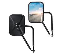 2 Pack Doors Off Mirrors - Adjustable Convex Side View Mirrors Compatible with Jeep Side Mirrors with Doors off for Wrangler TJ CJ JL JK JT & Unlimited - Car Exterior Accessories