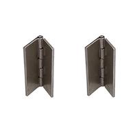 2 Pack Double Pressed Steel Butt Hinge Heavy Duty Industrial 72x101mm