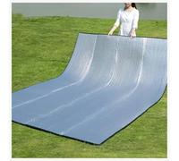2-Pack Double-Sided Aluminum Foil Camping Mat, Waterproof Moisture-Proof Foldable Tent Ground Sheet, Portable Picnic Beach Blanket for 2-8 People, Lightweight Hiking Pad with Bag(200 x 200 cm)