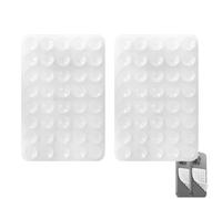 2-Pack Double-Sided Suction Phone Grip, Octo Cup Buddy Suction Phone Case Mount for iPhone and Android, Hands-Free Sticky Cell Phone Grip, Mobile Fidget Mirror Holder for Selfies and Videos.