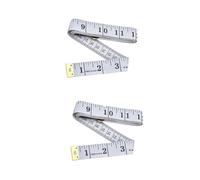 2 Pack-Double Sided Tape Measure,Perfect to Body Measuring, Sewing/Tailors Tape, Durable Flexible Fibre Glass Material, 60 Inches / 150cm,soft tape measure,soft measuring tape