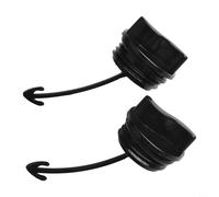 2-Pack Drain Blockage for Sea-Doo Spark, For GTX, GTR, For RXP, For RXT & For GTS Models (Part Numbers 292002024, 292001320, 292001352) - ABS Black