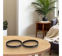 2 Pack Drive Belt for Vax for Air Lift Steerable Pet UCPMSHV1, U89-MA-PF, 90-MA-R, U91-MA-B, U89-MA-TE Vacuum Cleaner, Rubber Replacement Part Fixes Worn