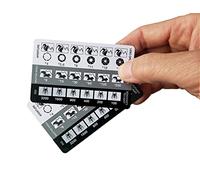 (2 Pack) DSLR/mirrorless Photography Cheat Sheets Credit Card Size Reference Card Fits in Pocket/Wallet/Camera Bag. Aperture, Shutter Speed, Exposure Triangle & Manual Mode, for Canon, Sony & Nikon