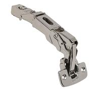 2 Pack DTC Wide Angle Corner Lazy Susan Pantry Self Closing 155 Degree Kitchen Cabinet Door Hinge C80A605, Nickel Plated Finish (Base Mounting Plate Sold Separately)