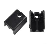 2 Pack Dual Cable Fitting Holder for Troy-Bilt Machines for Replaces 731-04216A Black Plastic Lawn Mower Part