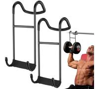 2 Pack Dumbbell Spotter Hooks, Heavy Duty Dumbbell Rack, Dumb Bell Storage Stand Holder, Hold Up 225LB, Weights Stand Holder, For Fitness Weightlifting, Chest & Shoulder Workouts