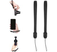 2 Pack Durable PU Leather Short Lightweight Hand Wrist Strap Lanyard String for Canon V10 G7X Mark III G5X Mark II Sony ZV-1 II RX100VII Ricoh GRIIIx Panasonic DMC-LX10 SOFORT 2 Osmo Pocket 3 Camera