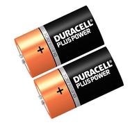 2 Pack Duracell Alkaline Batteries - Size: D (LR20) Voltage: 1.5V