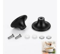 2 Pack Dutch Oven Knob Replacement Stainless Steel Pot Lid Knobs Heat Resistant Universal Fit Cast Iron Enameled Cookware Lid Handle Grip Compatible with Lodge/Aldi/Le Creuset and More
