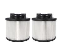 2 Pack DXVC4001 Replacement Filters for DEWALT 4-5 Gallon Wet/Dry Vac Cartridge Filter, Washable & Reusable