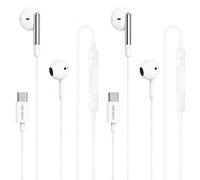 2 Pack Earphones For Oppo Find X9/X9 Pro/X5/X5 Pro/X5 Lite/Reno 8/8 Pro/8