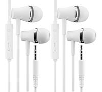 2 Pack Earphones n Ear Headphones,In Ear Wired Earbuds Headset With Microphone, Compatible With Phone,Pad,Samsung,MP3,Players,Smartphones,Laptops