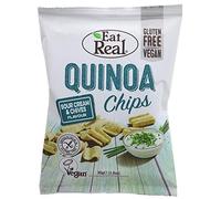 (2 Pack) - Eat Real - Quinoa Sour Cream Chive Chips | 30g | 2 PACK BUNDLE