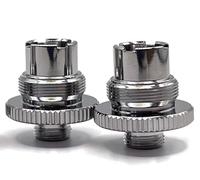 (2-Pack) eGo to 510 Thread Adapter Compatible with iStick (Universal 510 Adapter)