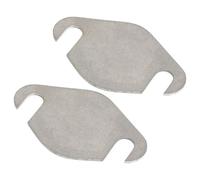 2 Pack EGR Blank Plate for VW CR Engines 1.2/1.6/2.0L | 304 Stainless, Laser Cut, Prevents Soot, Easy Fit
