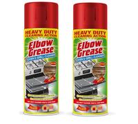 2 Pack Elbow Grease Oven & Grill Heavy Duty Spray Cleaner - 400ml, Degreaser for Ovens, BBQs & Grills