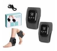 2 Pack Electric Foot Massager - 3-in-1 Foot Massager for Pain & Promote Blood Circulation, Wireless, Electric, Rechargeable, Ideal for Neuropathy & Plantar Fasciitis 1