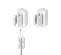 2 Pack Electric Toothbrush Holder, Self-Adhesive Toothbrush Holder Wall Mountedl, Waterproof Organizer for Razor Mop Broom to Keep the Top Clutter Free