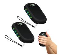 2 Pack Electronic Hand Warmers Rechargeable 10000 mAh, Electric Hand Warmers Rechargeable Split USB-C/10 Hrs Warmth 3 Levels Heat Up to 140℉ for Outdoors Skiing Camping Golf Gifts