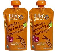(2 Pack) - Ellas Kitchen - S1 Carrots Apples & Parsnips | 120g | 2 PACK BUNDLE