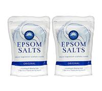 2 PACK Elysium Spa Epsom Bath Salts Natural Magnesium Sulphate Crystals - ORIGINAL 2 x 450g