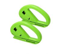 2 Pack Ergonomic Sliding Wrapping Paper Cutters for Christmas Gift Wrapping