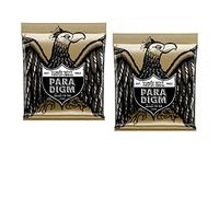 2 PACK Ernie Ball 2084 Paradigm Medium 80/20 Bronze Acoustic Guitar Strings, 13-56