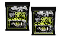 2 PACK Ernie Ball 2728 COBALT Slinky Electric Guitar Strings 7-string set 10-56