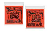 2 PACK Ernie Ball Skinny Top Heavy Bottom Nickel Wound 8-String Electric Guitar 9-80