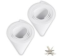 2-Pack EVA Foam Cosplay Bundle - 2 Pack: 5mm Thick (White) Extra Large 35 x 59 inch Sheets - Ultra High Density Craft Foam 85 kg/m3 - by The Foamory