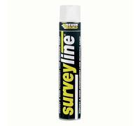 Everbuild Surveyline Spray Line Marker White 700ml