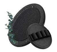 2 Pack Exfoliating Bath Scrubber Pads with 4-Finger Grip Loops (4pcs)
