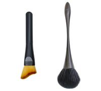 2 Pack Exquisite Dusting Brush Kit, Small Dust Brushes, Feather Duster, Cleaning Brush Perfect for Models, Craf, Collectibles,Computers, Digital Devices, Car Interior, Musical Instruments