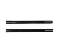 2 Pack Extension Hose for Eureka 3670M Canister Models, 32mm Inner 31mm Outer Diameter Wand Tube, Black