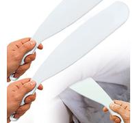 2 Pack Extra Long Bed Sheet Tucker Tool for Making Your Bed - Sheet Tucker Tool to Help Protect Your Back, Nails & More - Tucker for Fitted and Flat Sheets and Duvets - Mattress Tucker Tool Paddle