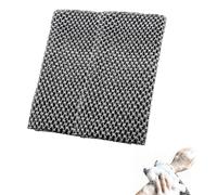 2 Pack Extra Long Japanese Shower Back Towel Set, 100x25cm Exfoliating Scrub Cloth Body Cleaning and Massage Back Scrubber Net Washcloth Shower Loofah for Men Women Remove Dead Skin, Black