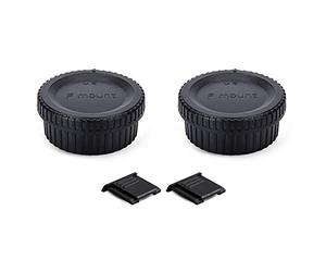 2 Pack F Mount Body Cap Cover & Rear Lens Cap for Nikon D3500 D3400 D3300 D3200 D5000 D5100 D5200 D5300 D5500 D5600 D7000 D7100 D7200 D7500 D850 D800 D810 D780 D750 D610 D500 D600 D5 D4 D3 and More