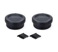 2-Pack F Mount Body Cap & Rear Lens Cover Kit for Nikon Cameras & Lenses