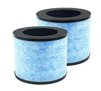 2 Pack F100 3-in-1 H13 True HEPA Replacement Filters Compatible with Instant AP100, Pre-Filter & H13 Grade True HEPA Filter & High Efficiency Activated Carbon Filter, Part# F100