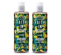 (2 Pack) - Faith in Nature - Jojoba Shampoo | 400ml | 2 PACK BUNDLE