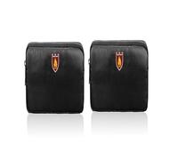 2 Pack Faraday Wallet - Fireproof Fiber Money Holder Waterproof Cash Envelope | Valuables Protective Zipper Pocket, Document Container with Two Compartments for Cash,